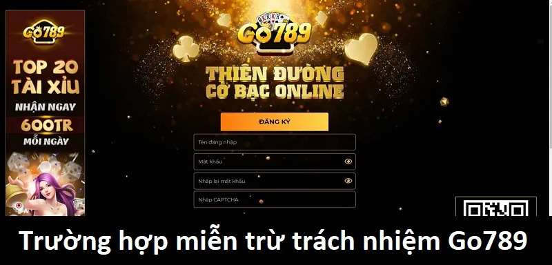 Trường hợp miễn trách nhiệm với game thủ