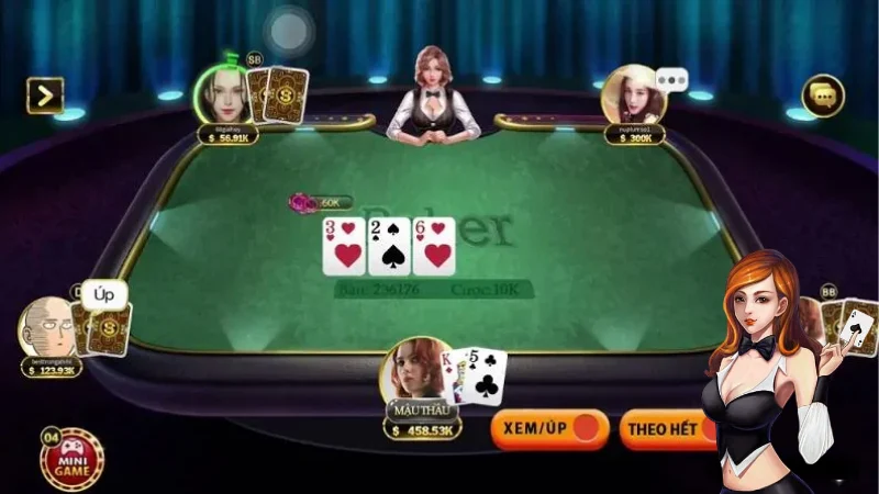 Các loại cược trong Poker Go789