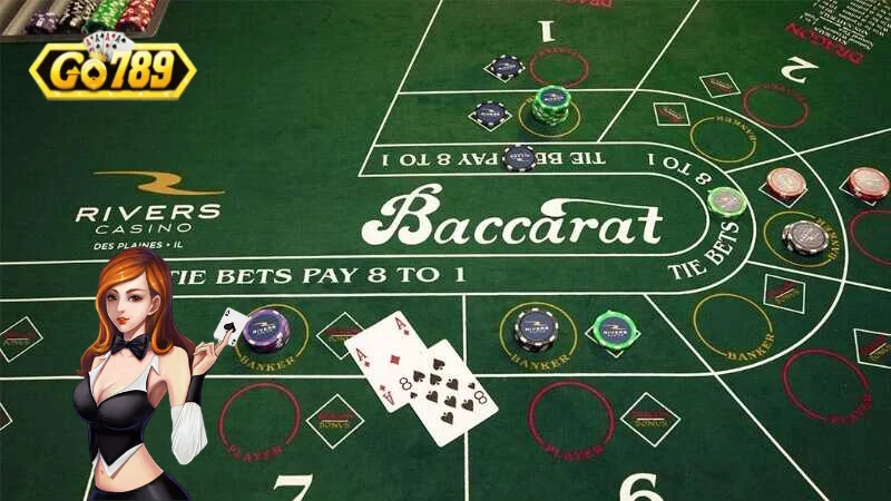 Về chia và rút thêm bài baccarat go789