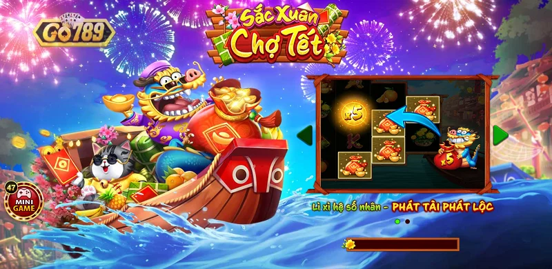 Giới thiệu sơ lược về game sắc xuân chợ tết Go789