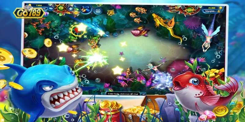 Những cơ chế thưởng có trong game bắn cá Go789