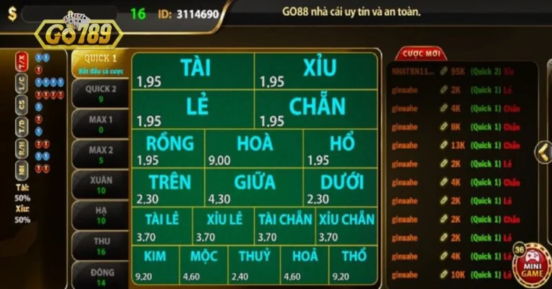 Giới thiệu các thông tin quan trọng về game Keno Go789