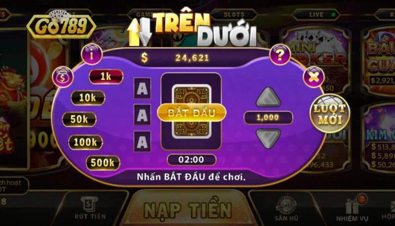 Tìm hiểu về trò chơi Trên Dưới Go789